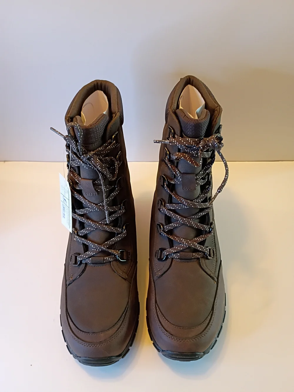 Lands' End Men's Brown Insulated Lace-Up Winter Boots - Picture 5 of 7